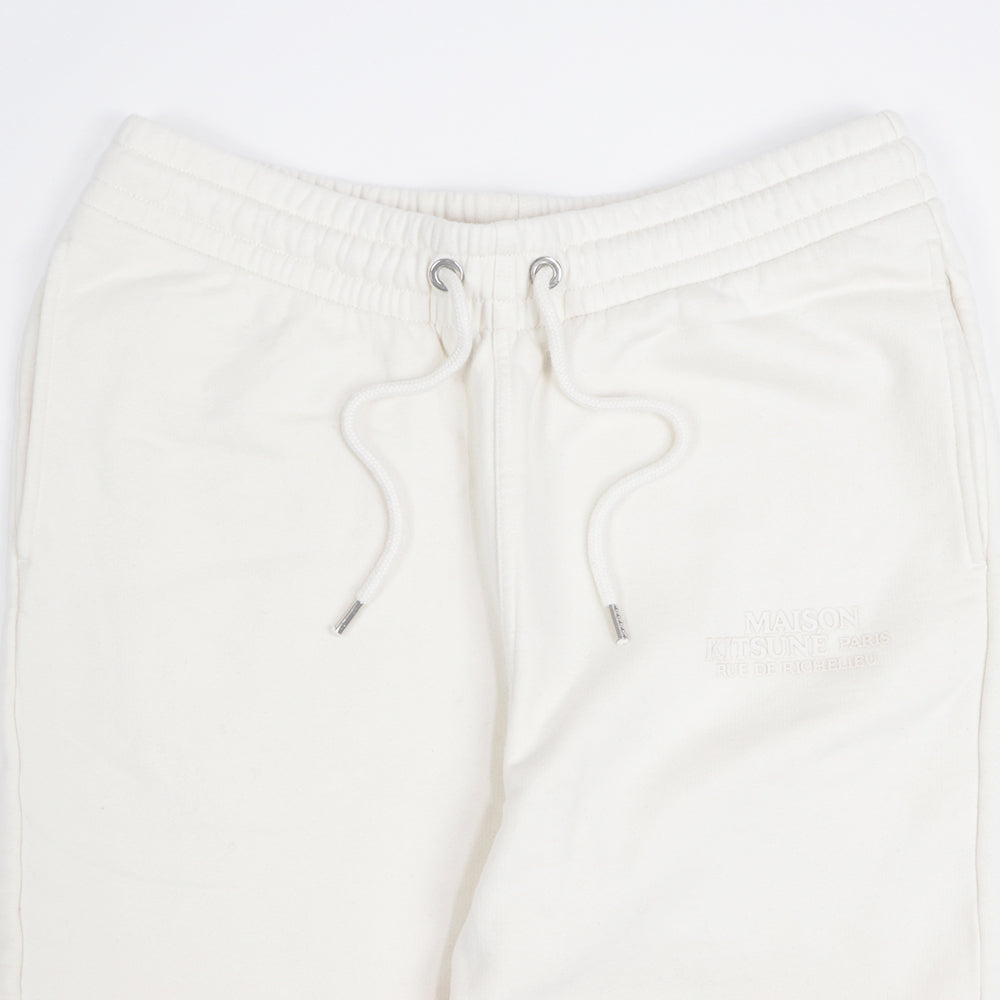 メゾン キツネ ボトムス ジョガーパンツ レディース アイボリー
