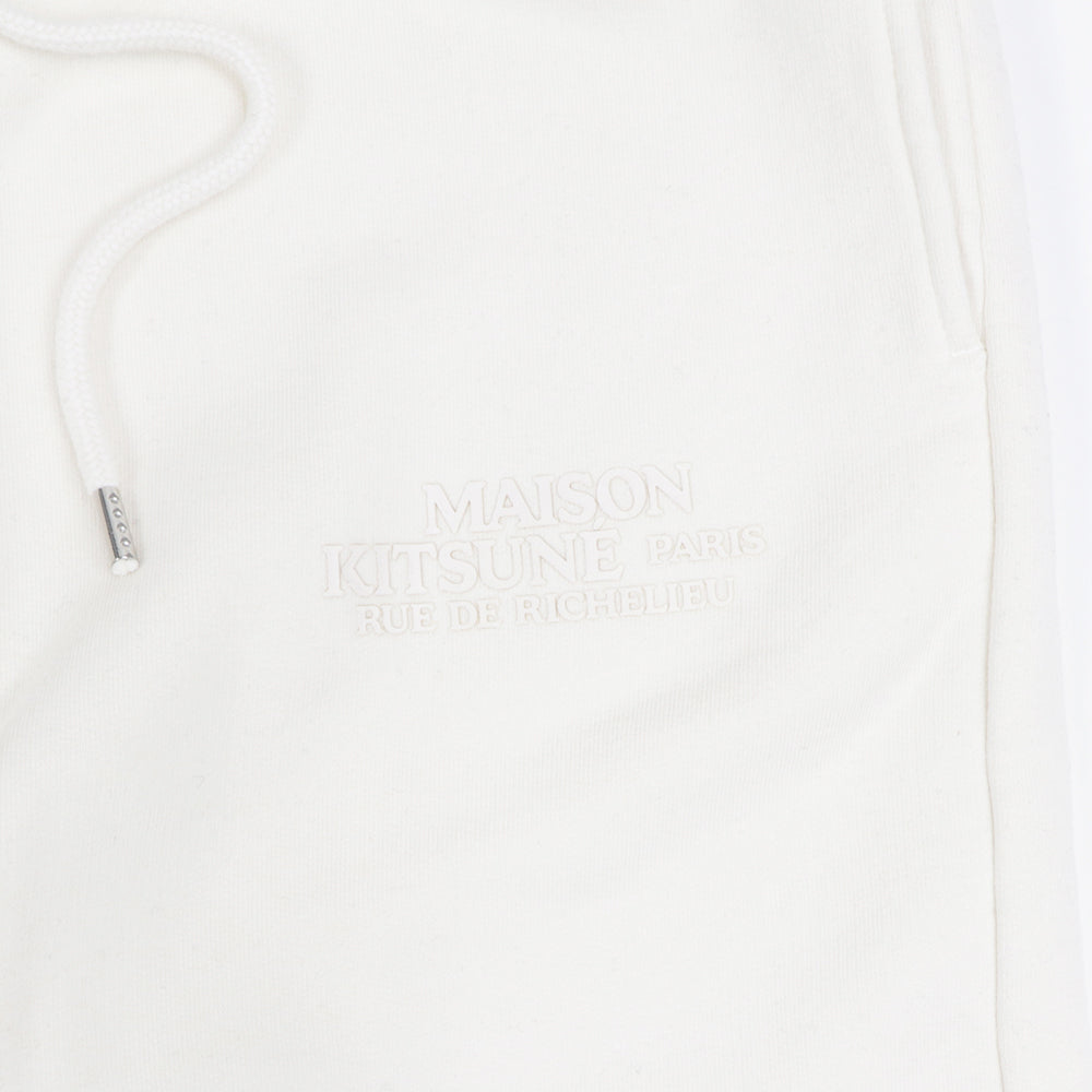 メゾン キツネ ボトムス ジョガーパンツ レディース アイボリー