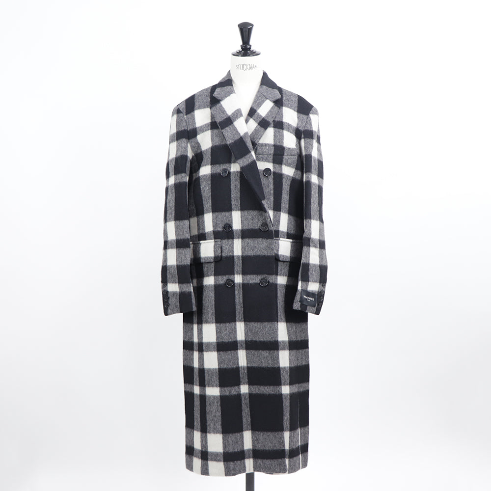 メゾン キツネ ロングコート JW02203WM0022 ブラック