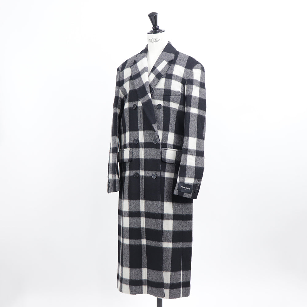 メゾン キツネ ロングコート JW02203WM0022 ブラック