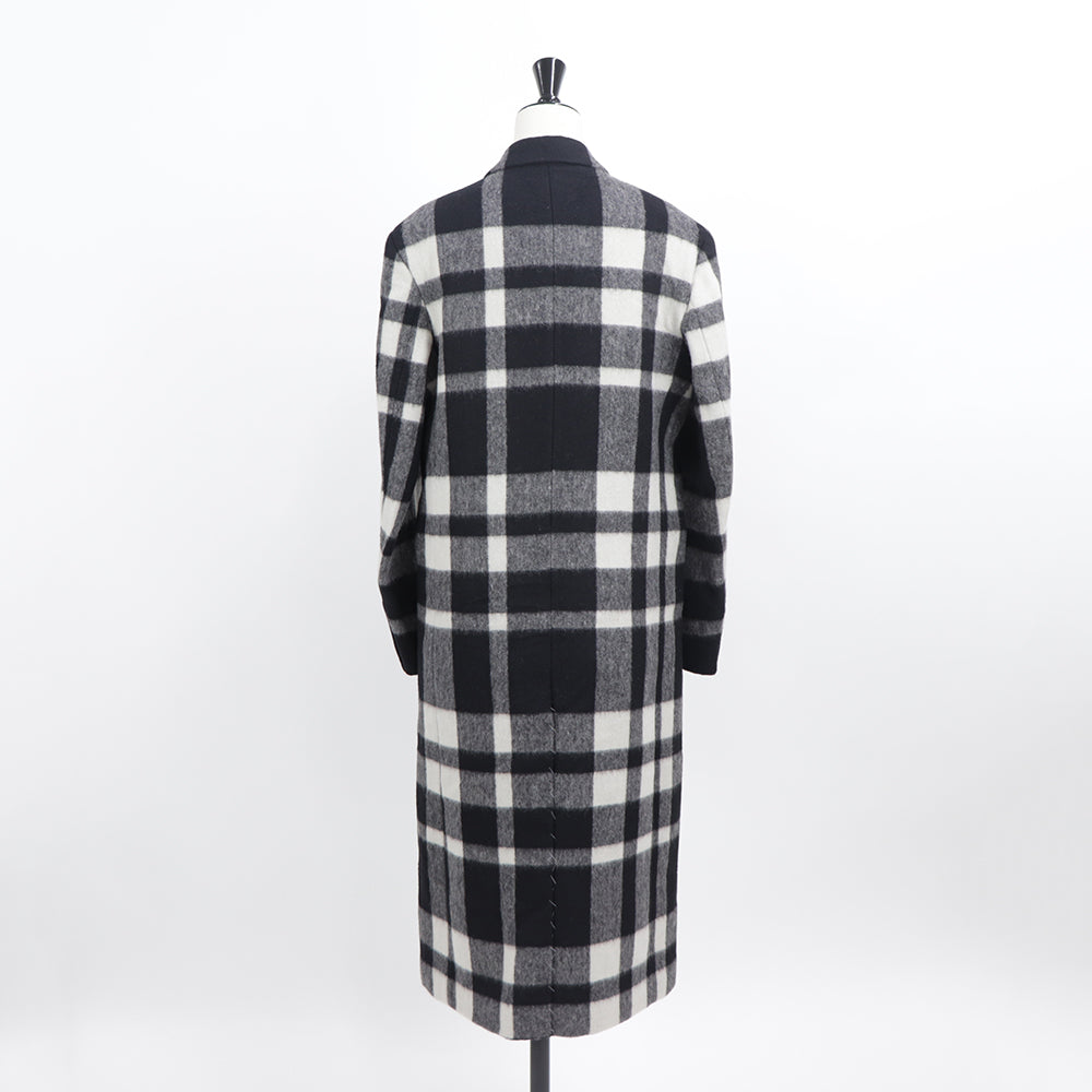 メゾン キツネ ロングコート JW02203WM0022 ブラック