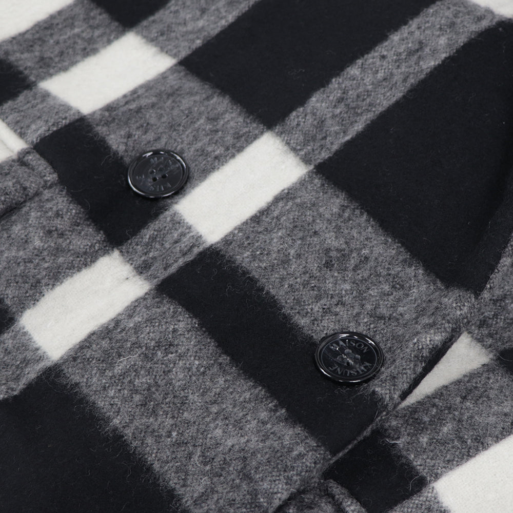 メゾン キツネ ロングコート JW02203WM0022 ブラック