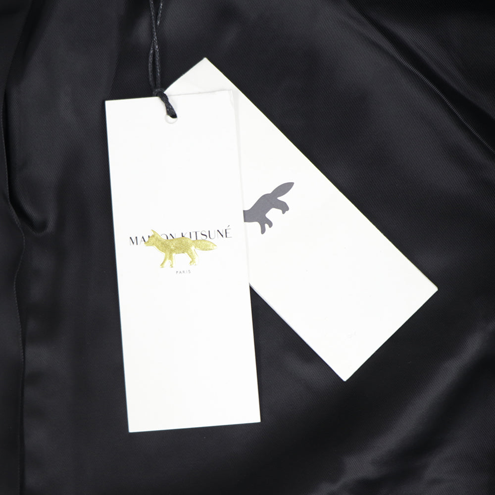 メゾン キツネ ロングコート JW02203WM0022 ブラック