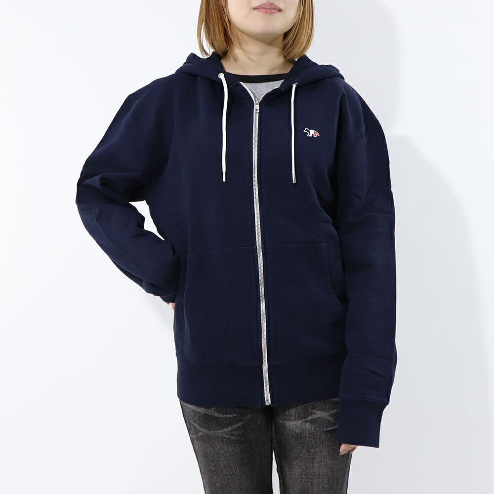MAISON KITSUNE ジップアップパーカー Tricolor Fox
