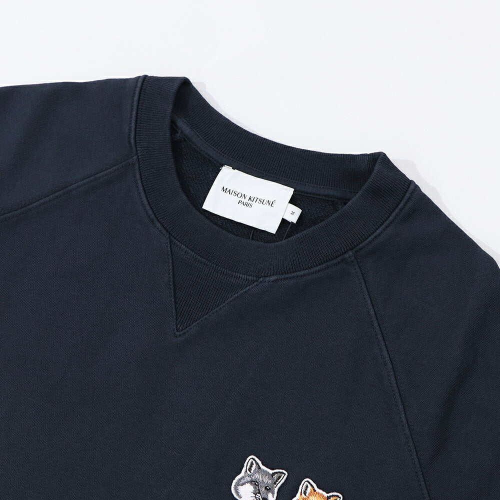 MAISON KITSUNE トレーナー SWEATSHIRT DOUBLE FOX HEAD