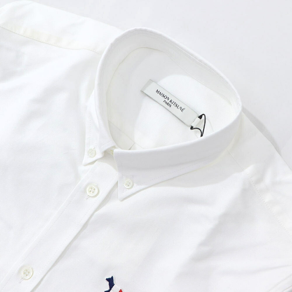 MAISON KITSUNE シャツ Tricolor Fox Patch Shirts