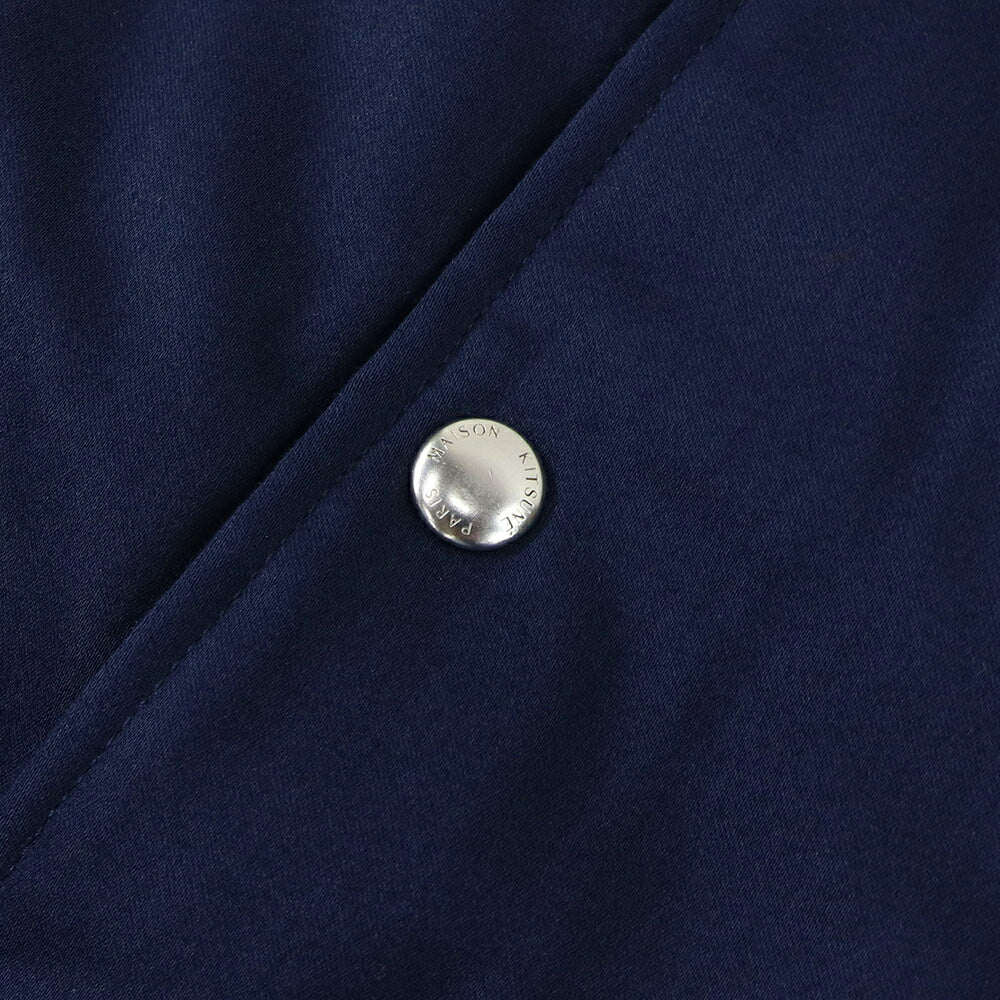 MAISON KITSUNE ジャケット ネイビー フォックスパッチ