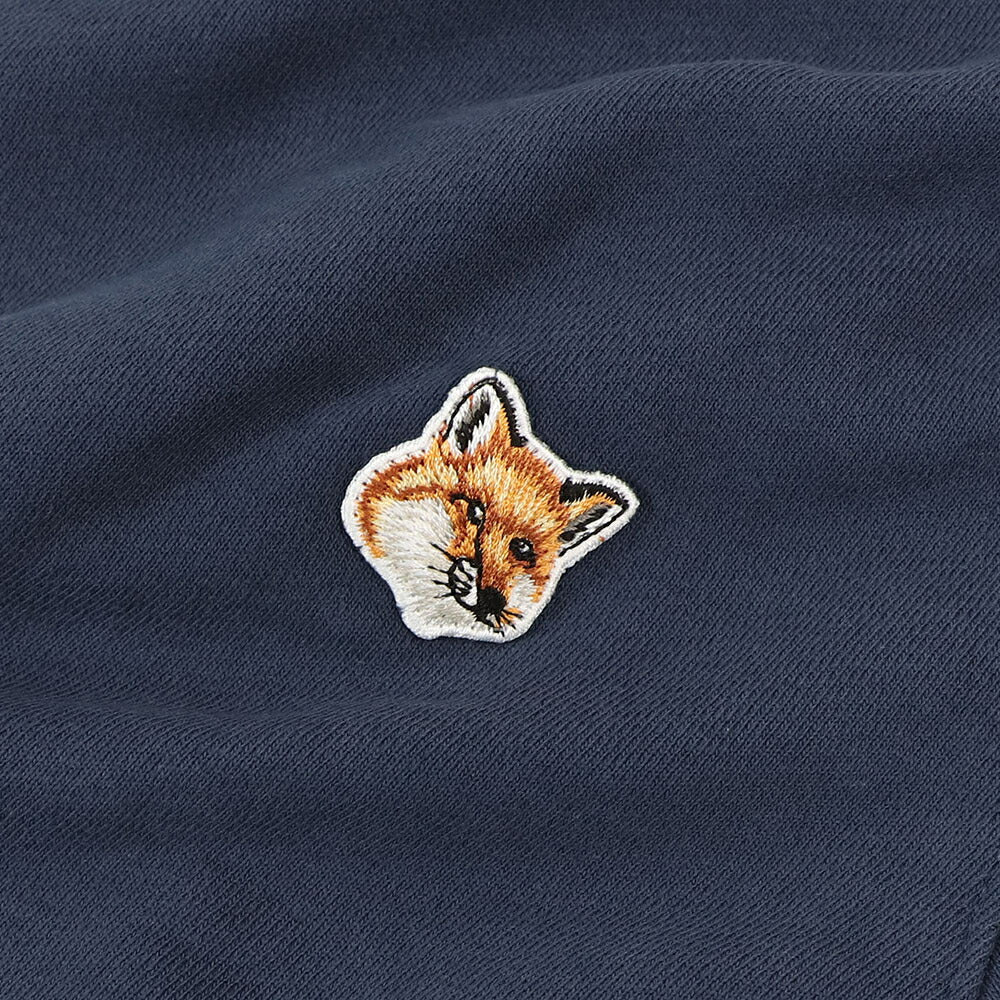 MAISON KITSUNE スウェット イエロー ネイビー グレー ブラック フォックスパッチ