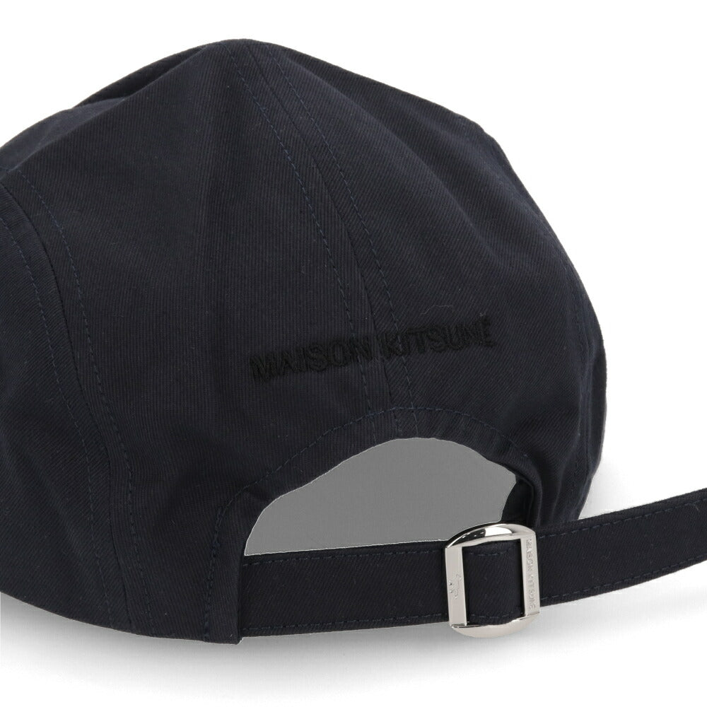 MAISON KITSUNE 帽子 キャップ ユニセックス  ネイビー ロゴ キツネ