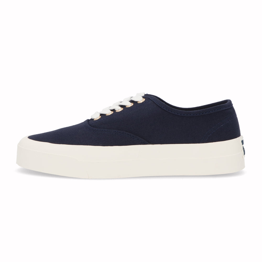 メゾン キツネ MAISON KITSUNE スニーカー ローカット CU04706WW9000 P480 キャンバス ユニセックス ネイビー 新品