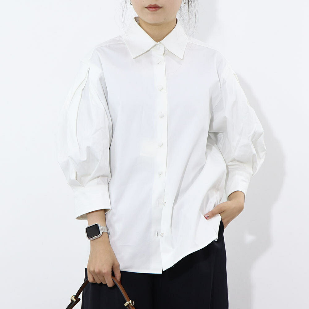 Max Mara ブラウス ホワイト 七分袖 11110131 – LE CHIEN