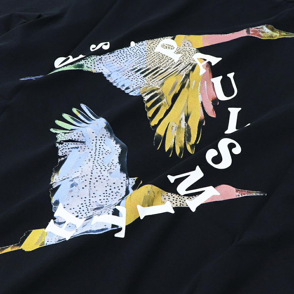 ポール スミス Paul Smith トップス Tシャツ・カットソー メンズ REG FIT SS TSHIRT FLYING BI 43 79 コットン ロゴ バックプリント 鳥 バード クルーネック 半袖 M2R-220X-LP4246