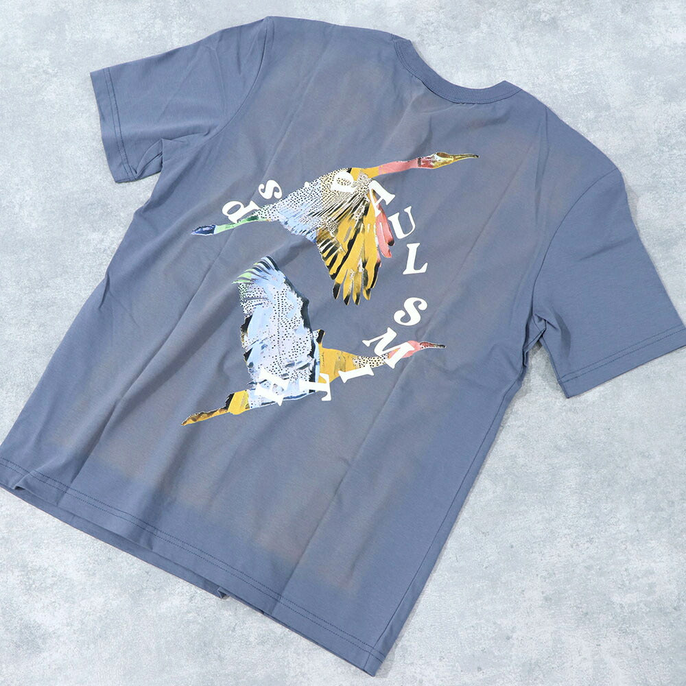 ポール スミス Paul Smith トップス Tシャツ・カットソー メンズ REG FIT SS TSHIRT FLYING BI 43 79 コットン ロゴ バックプリント 鳥 バード クルーネック 半袖 M2R-220X-LP4246