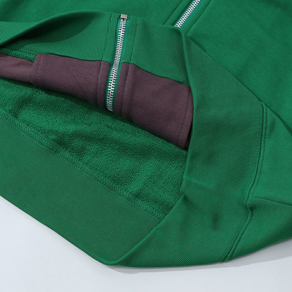 ポール スミス Paul Smith トップス スウェット・トレーナー メンズ グレー グリーン フルジップ ジップアップ スタンドネック 刺繍 ワンポイント シマウマ ゼブラ グレー グリーン M2R-136TZ-L21116