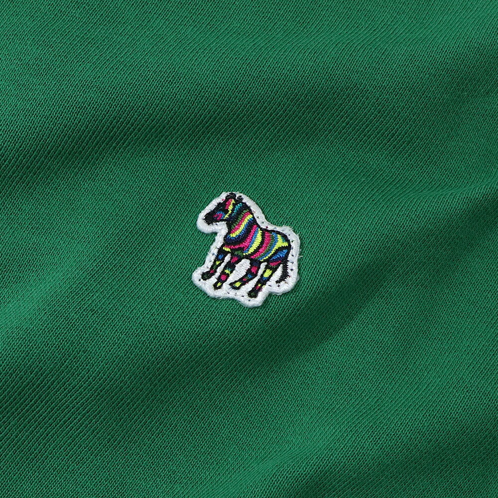 ポール スミス Paul Smith トップス スウェット・トレーナー メンズ グレー グリーン フルジップ ジップアップ スタンドネック 刺繍 ワンポイント シマウマ ゼブラ グレー グリーン M2R-136TZ-L21116