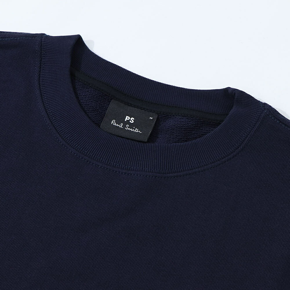 ポール スミス Paul Smith トップス スウェット・トレーナー レディース メンズ ユニセックス ネイビー ブラック コットン 刺繍 ワンポイント ゼブラ シマウマ パイル地 ネイビー ブラック M2R-027R-KZEBRA