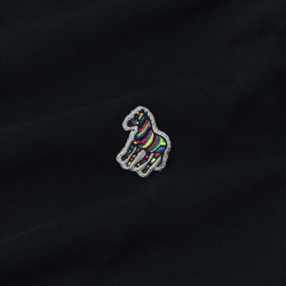 ポール スミス Paul Smith トップス スウェット・トレーナー レディース メンズ ユニセックス ネイビー ブラック コットン 刺繍 ワンポイント ゼブラ シマウマ パイル地 ネイビー ブラック M2R-027R-KZEBRA