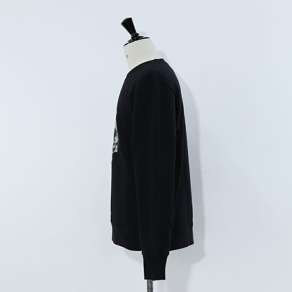 ポール スミス Paul Smith トップス スウェット・トレーナー レディース メンズ ユニセックス Bunnyskull Sweat Top ブラック コットン フロントプリント うさぎ スカル ドクロ クルーネック ブラック M2R-027R-LP4243