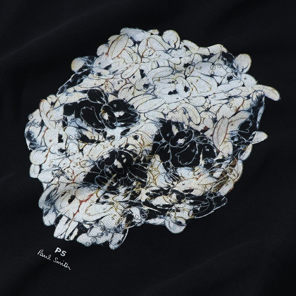 ポール スミス Paul Smith トップス スウェット・トレーナー レディース メンズ ユニセックス Bunnyskull Sweat Top ブラック コットン フロントプリント うさぎ スカル ドクロ クルーネック ブラック M2R-027R-LP4243