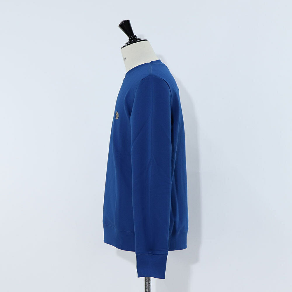 ポール スミス Paul Smith トップス スウェット・トレーナー レディース メンズ ユニセックス REG FIT SWEATSHIRT ZEBRA ブルー ボルドー コットン 刺繍 ワンポイント ゼブラ シマウマ クルーネック パイル地 M2R-027RZ-L21116