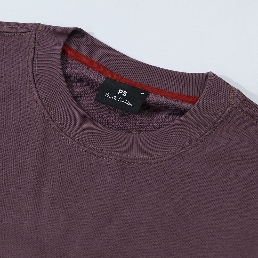 ポール スミス Paul Smith トップス スウェット・トレーナー レディース メンズ ユニセックス REG FIT SWEATSHIRT ZEBRA ブルー ボルドー コットン 刺繍 ワンポイント ゼブラ シマウマ クルーネック パイル地 M2R-027RZ-L21116