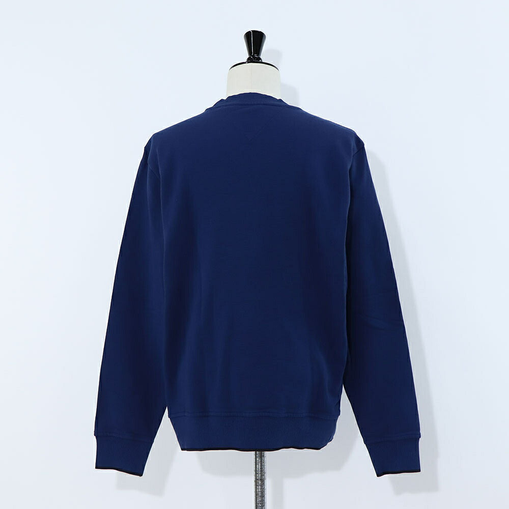 ポール スミス Paul Smith トップス スウェット・トレーナー レディース メンズ ユニセックス REG FIT SWEATSHIRT BROAD STRIPE ZEB ブルー コットン フロントプリント シマウマ ゼブラ イラスト ストライプ クルーネック ブルー ダークネイビー M2R-954X-KP3713
