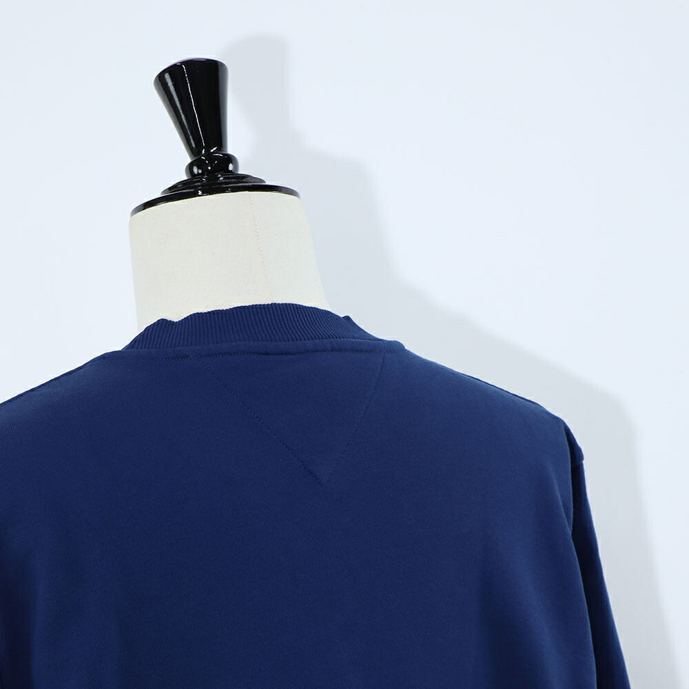 ポール スミス Paul Smith トップス スウェット・トレーナー レディース メンズ ユニセックス REG FIT SWEATSHIRT BROAD STRIPE ZEB ブルー コットン フロントプリント シマウマ ゼブラ イラスト ストライプ クルーネック ブルー ダークネイビー M2R-954X-KP3713