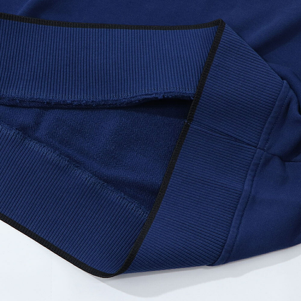 ポール スミス Paul Smith トップス スウェット・トレーナー レディース メンズ ユニセックス REG FIT SWEATSHIRT BROAD STRIPE ZEB ブルー コットン フロントプリント シマウマ ゼブラ イラスト ストライプ クルーネック ブルー ダークネイビー M2R-954X-KP3713