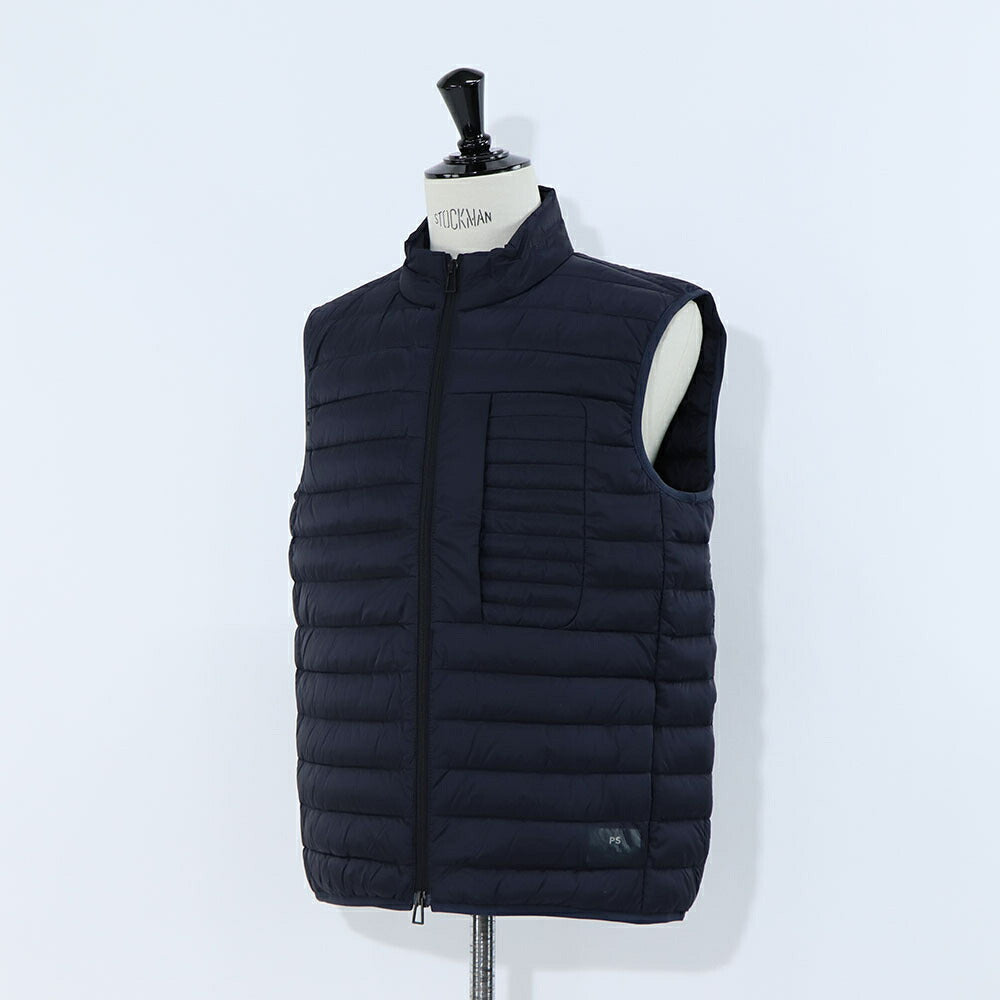 ポール スミス Paul Smith アウター ダウンウェア メンズ FIBRE DOWN PADDED GILET レッド ブラック キルティング 無地 シンプル コンパクト ブラック レッド ダウンベスト M2R-441Y-L21876