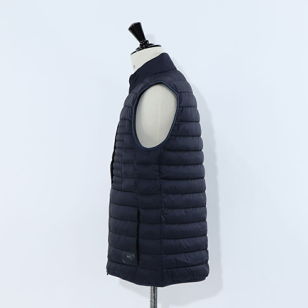 ポール スミス Paul Smith アウター ダウンウェア メンズ FIBRE DOWN PADDED GILET レッド ブラック キルティング 無地 シンプル コンパクト ブラック レッド ダウンベスト M2R-441Y-L21876
