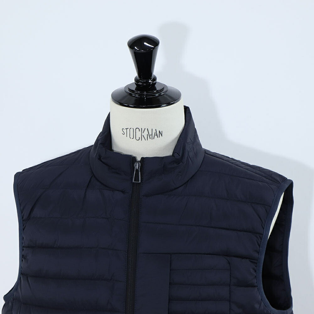 ポール スミス Paul Smith アウター ダウンウェア メンズ FIBRE DOWN PADDED GILET レッド ブラック キルティング 無地 シンプル コンパクト ブラック レッド ダウンベスト M2R-441Y-L21876