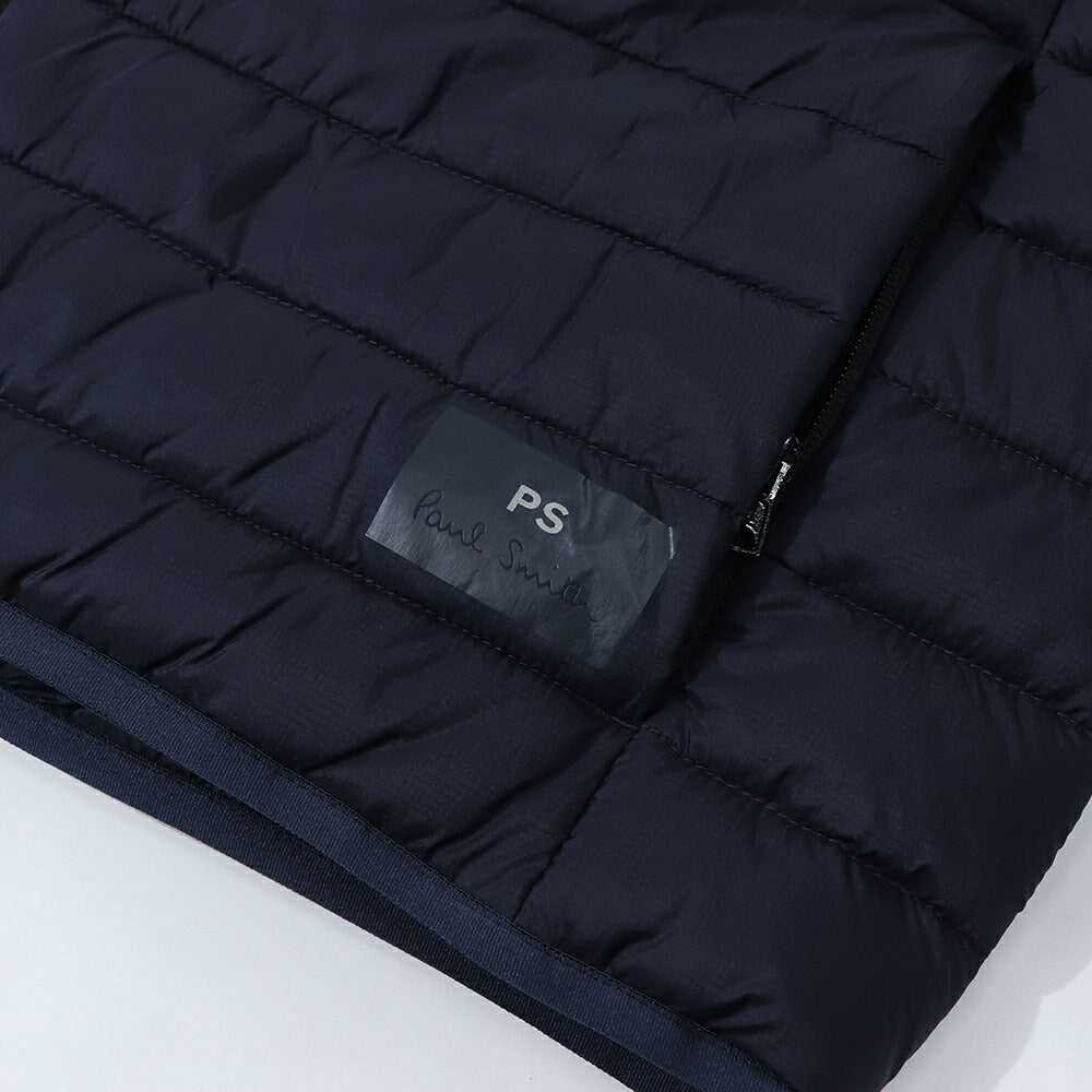 ポール スミス Paul Smith アウター ダウンウェア メンズ FIBRE DOWN PADDED GILET レッド ブラック キルティング 無地 シンプル コンパクト ブラック レッド ダウンベスト M2R-441Y-L21876