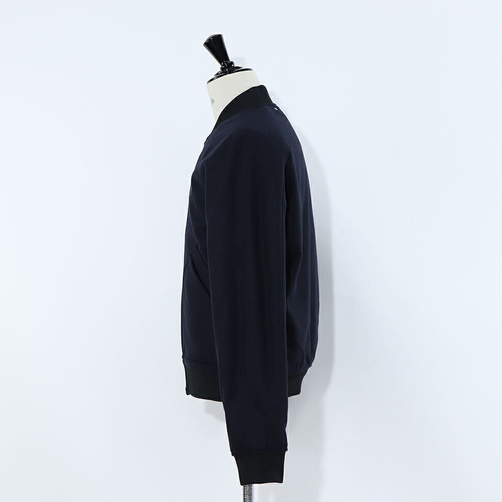 ポール スミス Paul Smith アウター ジャケット・ブルゾン メンズ WADDED VARSITY JACKET ネイビー ウール カシミヤ カシミア 無地 ラグラン M2R-192X-L21059