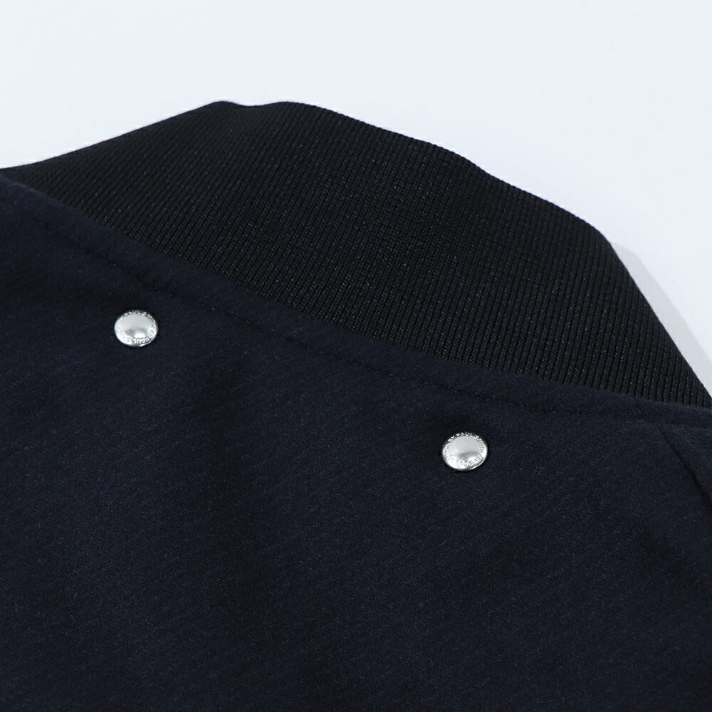 ポール スミス Paul Smith アウター ジャケット・ブルゾン メンズ WADDED VARSITY JACKET ネイビー ウール カシミヤ カシミア 無地 ラグラン M2R-192X-L21059