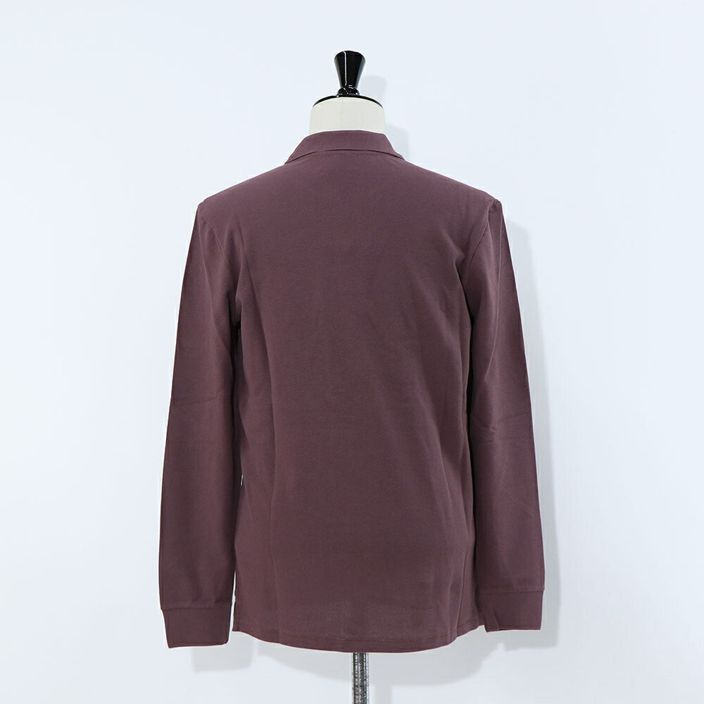 ポール スミス Paul Smith トップス ポロシャツ メンズ REG FIT LS POLO SHIRT ZEBRA ブルー ボルドー 長袖 シンプル ゼブラ ワンポイント M2R-118LZ-L20067