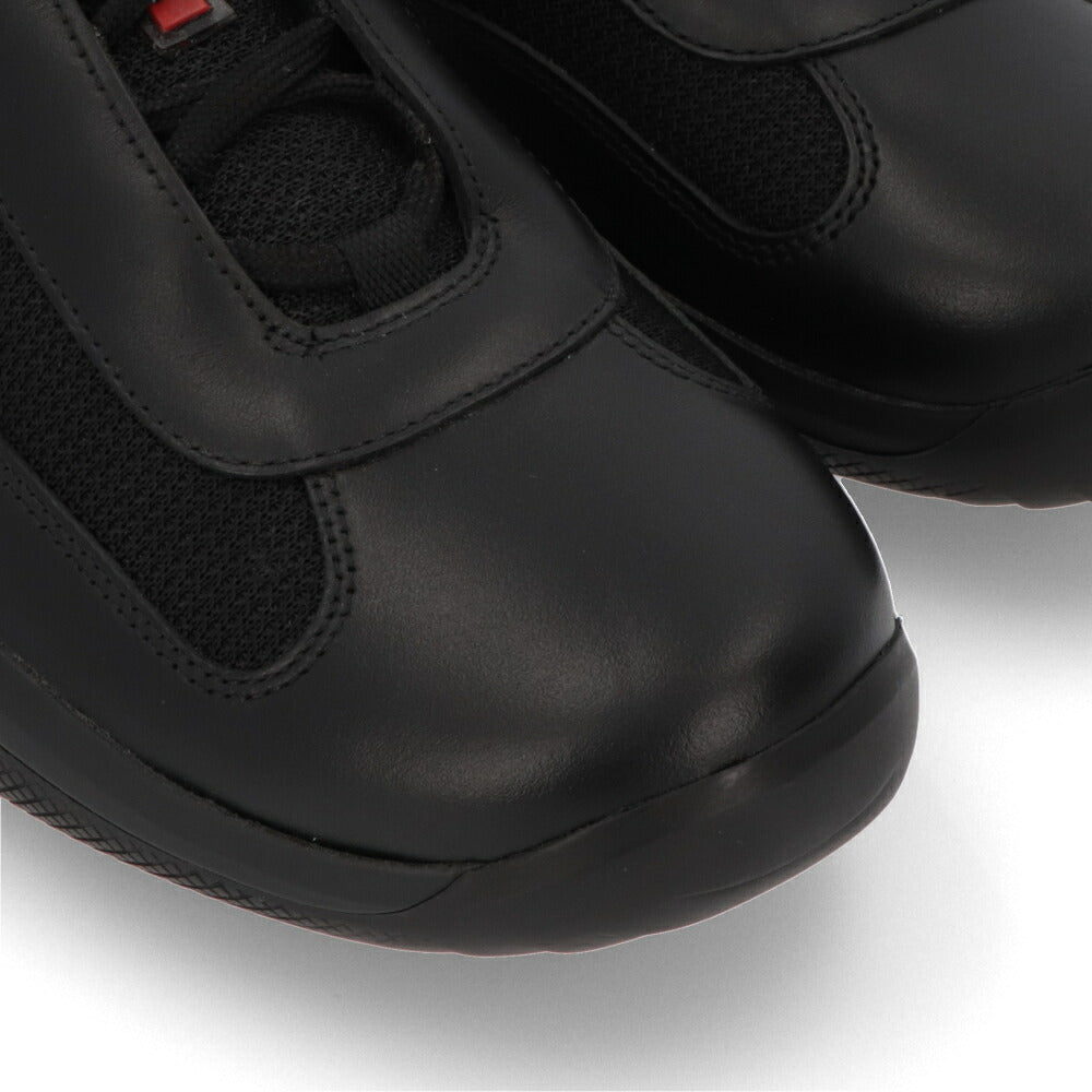 PRADA スニーカー アメリカズカップ レザー バイクファブリック
