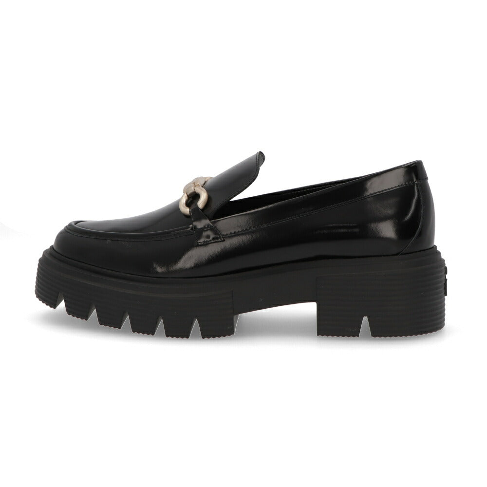 スチュアートワイツマン STUART WEITZMAN シューズ レザーシューズ レディース NOLITA SW SGNATRE LF ブラック ボルドー パテントレザー 厚底ローファー 無地 シンプル ロゴ ローファー SG816