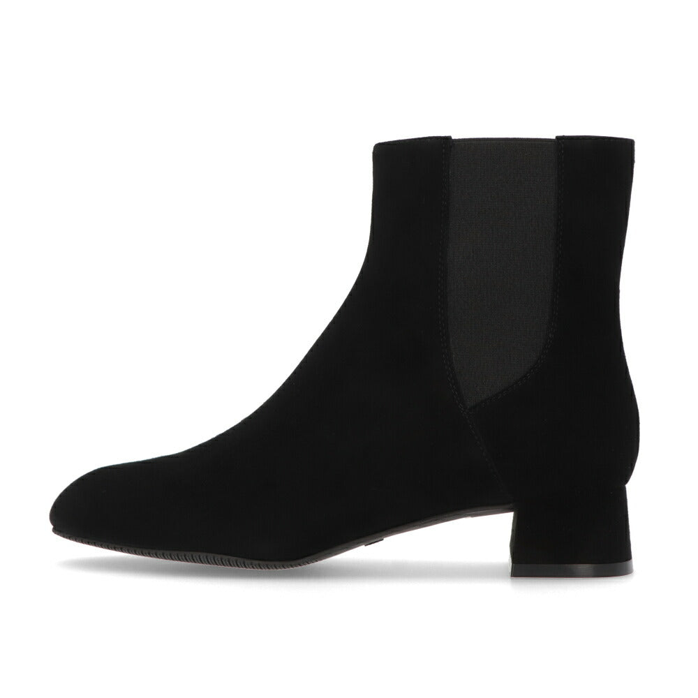 スチュアートワイツマン STUART WEITZMAN シューズ ブーツ レディース ブラック スエード サイドゴアブーツ ヒールあり ローヒール ショートブーツ SG848