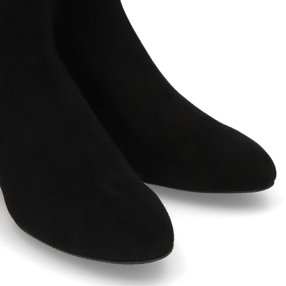 スチュアートワイツマン STUART WEITZMAN シューズ ブーツ レディース ブラック スエード サイドゴアブーツ ヒールあり ローヒール ショートブーツ SG848