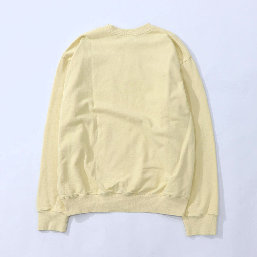 Sporty&Rich トレーナー イエロー オーバーサイズ 裏起毛