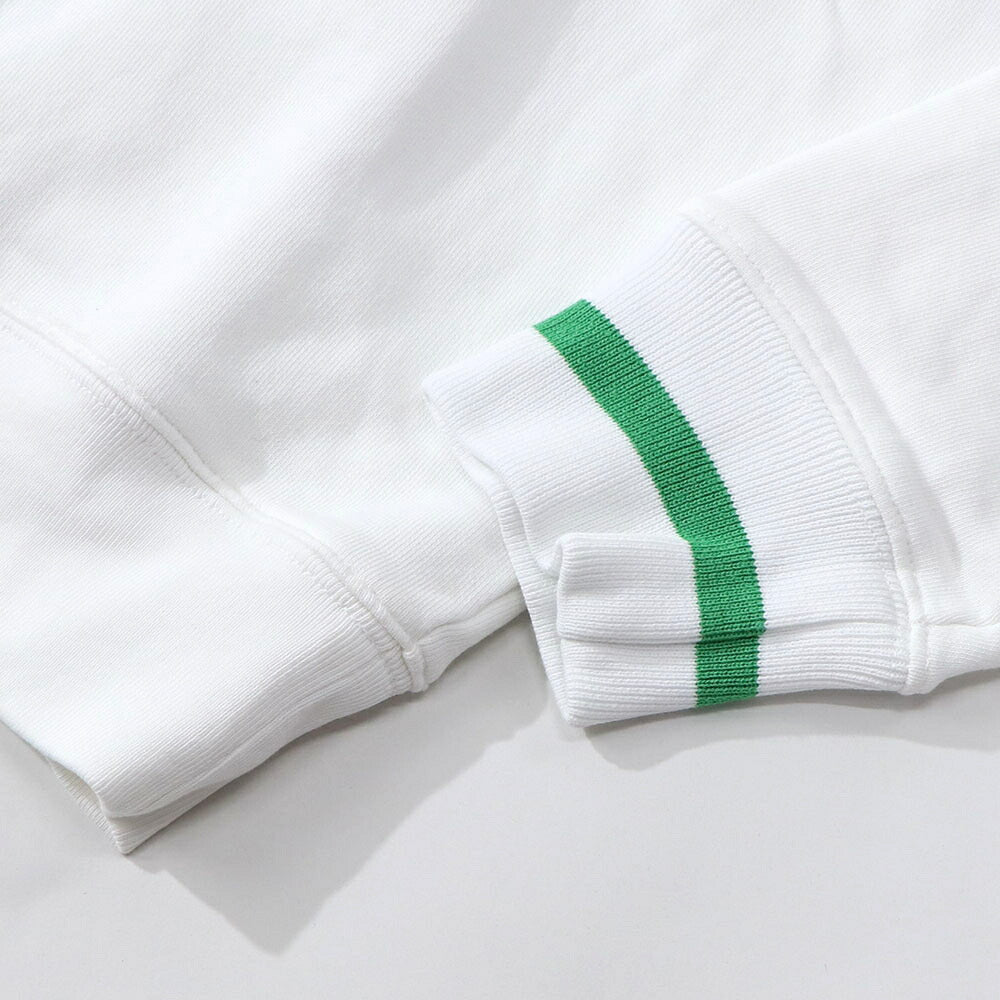 Sporty&Rich トレーナー ホワイト オーバーサイズ 裏起毛