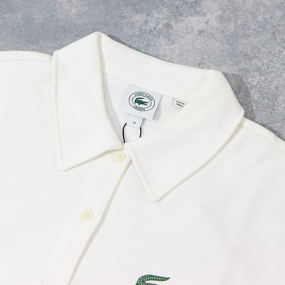 Sporty&Rich×LACOSTE コラボ ポロシャツ 長袖