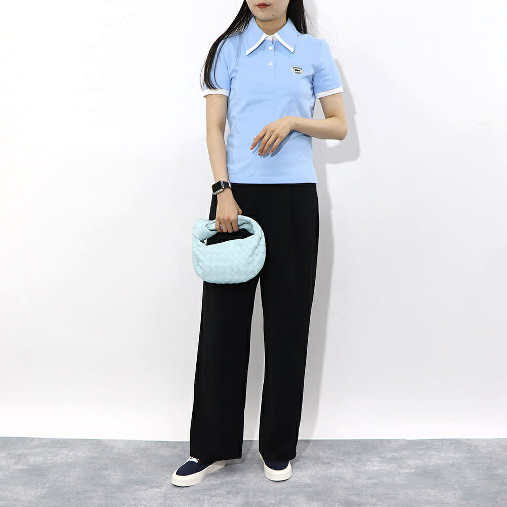 Sporty&Rich×LACOSTE コラボ ポロシャツ 半袖