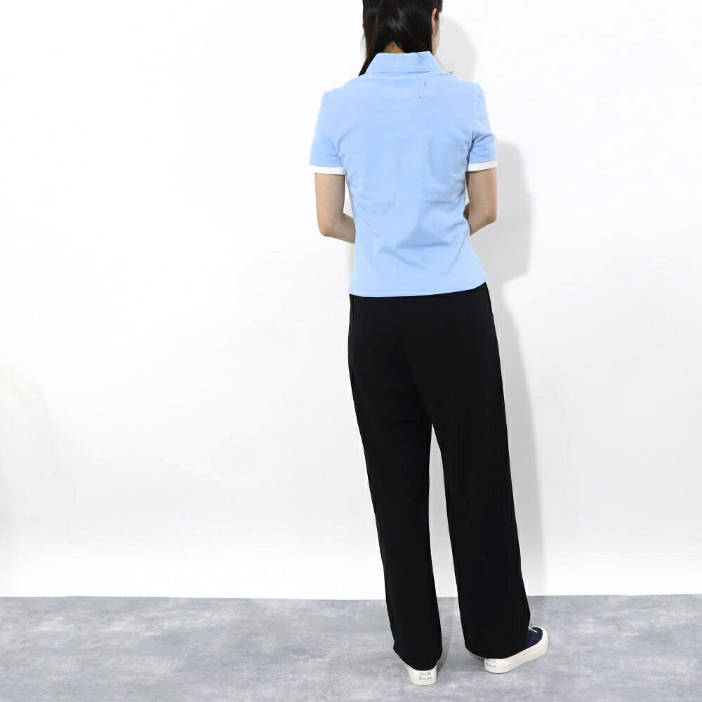 Sporty&Rich×LACOSTE コラボ ポロシャツ 半袖