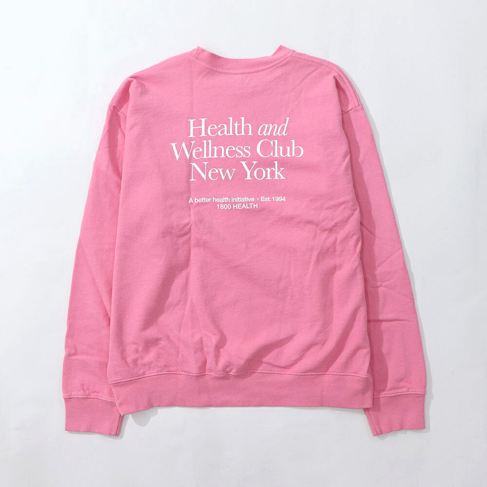 Sporty&Rich トレーナー ピンク オーバーサイズ 裏起毛
