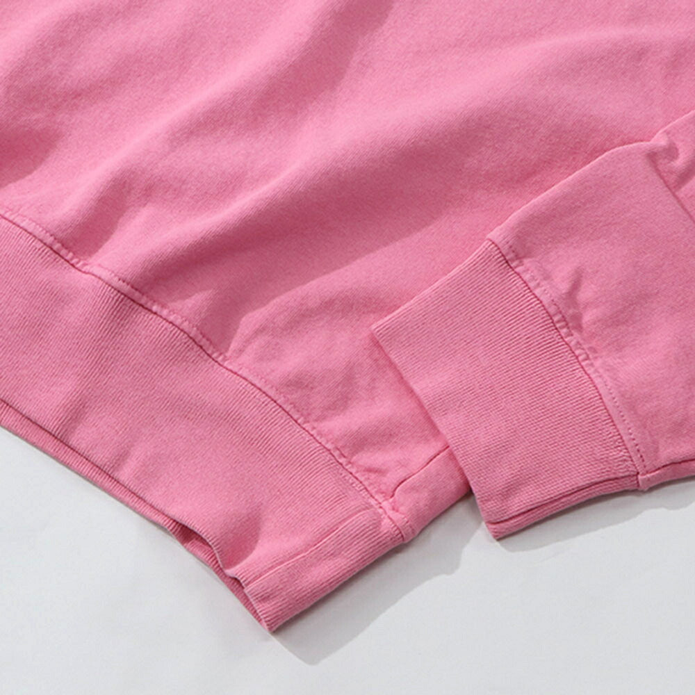 Sporty&Rich トレーナー ピンク オーバーサイズ 裏起毛