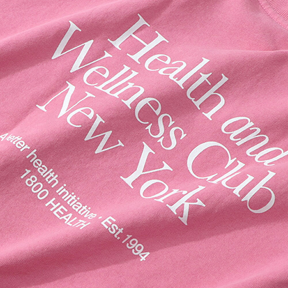 Sporty&Rich トレーナー ピンク オーバーサイズ 裏起毛