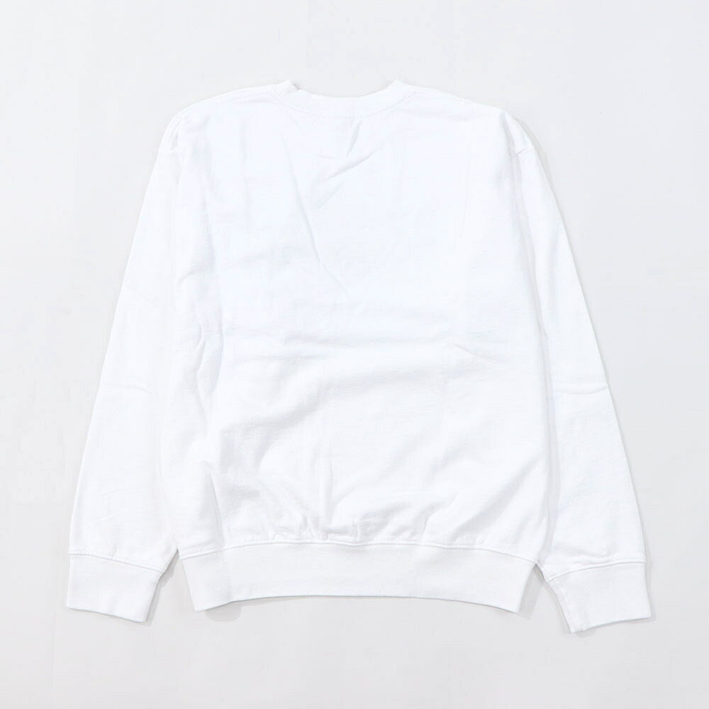 Sporty&Rich スウェット ホワイト 長袖 オーバーサイズ 裏起毛