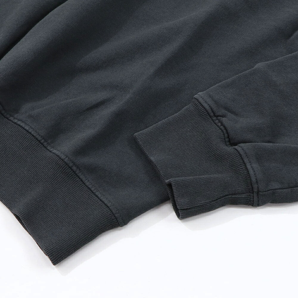 Sporty&Rich スウェット グレー 長袖 オーバーサイズ 裏起毛