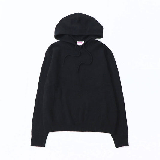 Sporty&Rich ニット ブラック ロゴ 長袖 セーター